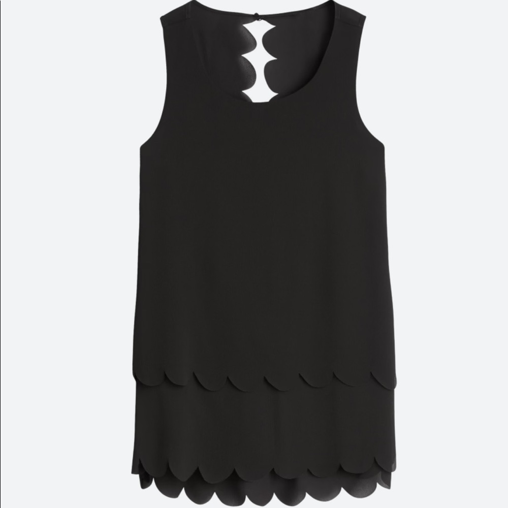 Stitch fix Papermoon Violeta Scallop Detail Blouse